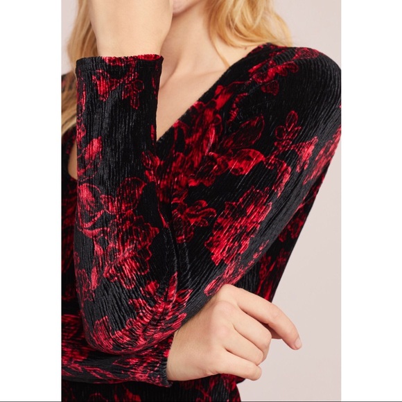 NWT ANTHROPOLOGIE Dierdre Velvet Column dress - Picture 5 of 6